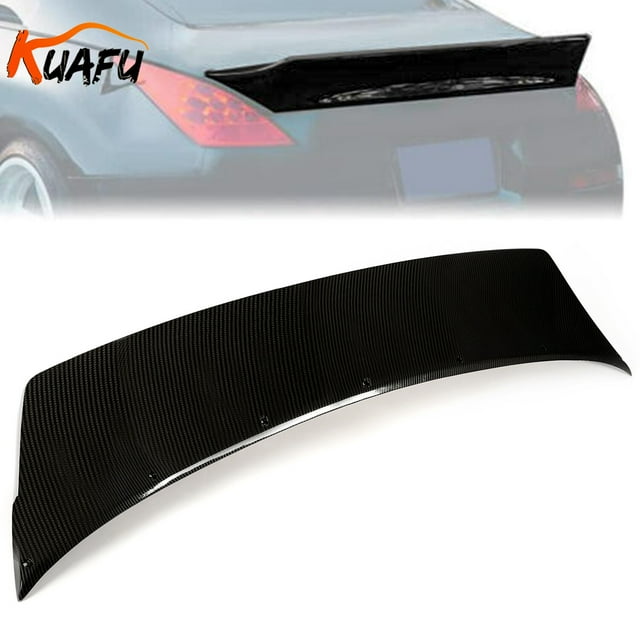 For 03-2008 for Nissan 350Z Carbon Fiber Color Rear Trunk Spoiler Lid?Wing RB Style