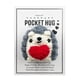 thumbnail image 1 of Erizo de ganchillo Hug & Love de peluche con bolsillo en forma de corazón, 1 of 6