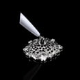 thumbnail image 4 of 2 Colours Ostrich Feather Wedding Quill Signing Ballpoint Pen Metal Holder for Wedding Ceremony or Reception (Silver Base), 4 of 6