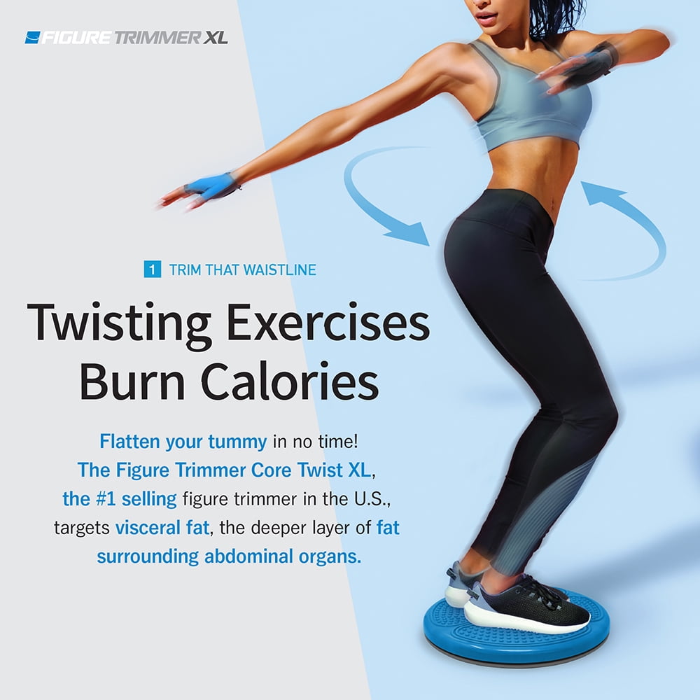Burn Calories Figure Trimmer Ab Twister Board Waist Twister