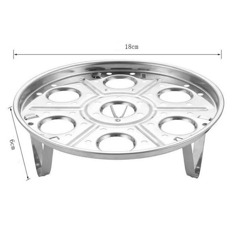 Farfi Stainless Steel Steamer Rack Insert Stock Pot Steaming Tray Stand  Cookware 