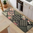 thumbnail image 5 of Pioneer Flower Floral Print Pattern Kitchen Rug Mat,Kitchen Runner Rugs Non Skid Washable,Decorative Kitchen Floor Mats for Kitchen,Sink,Laundry,17"x47.2", 5 of 7