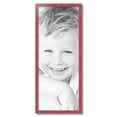 thumbnail image 2 of ArtToFrames 14" x 35" Pink Picture Frame, 14x35 inch Pink Wood Poster Frame (WOM-4431),  Pack, 2 of 8