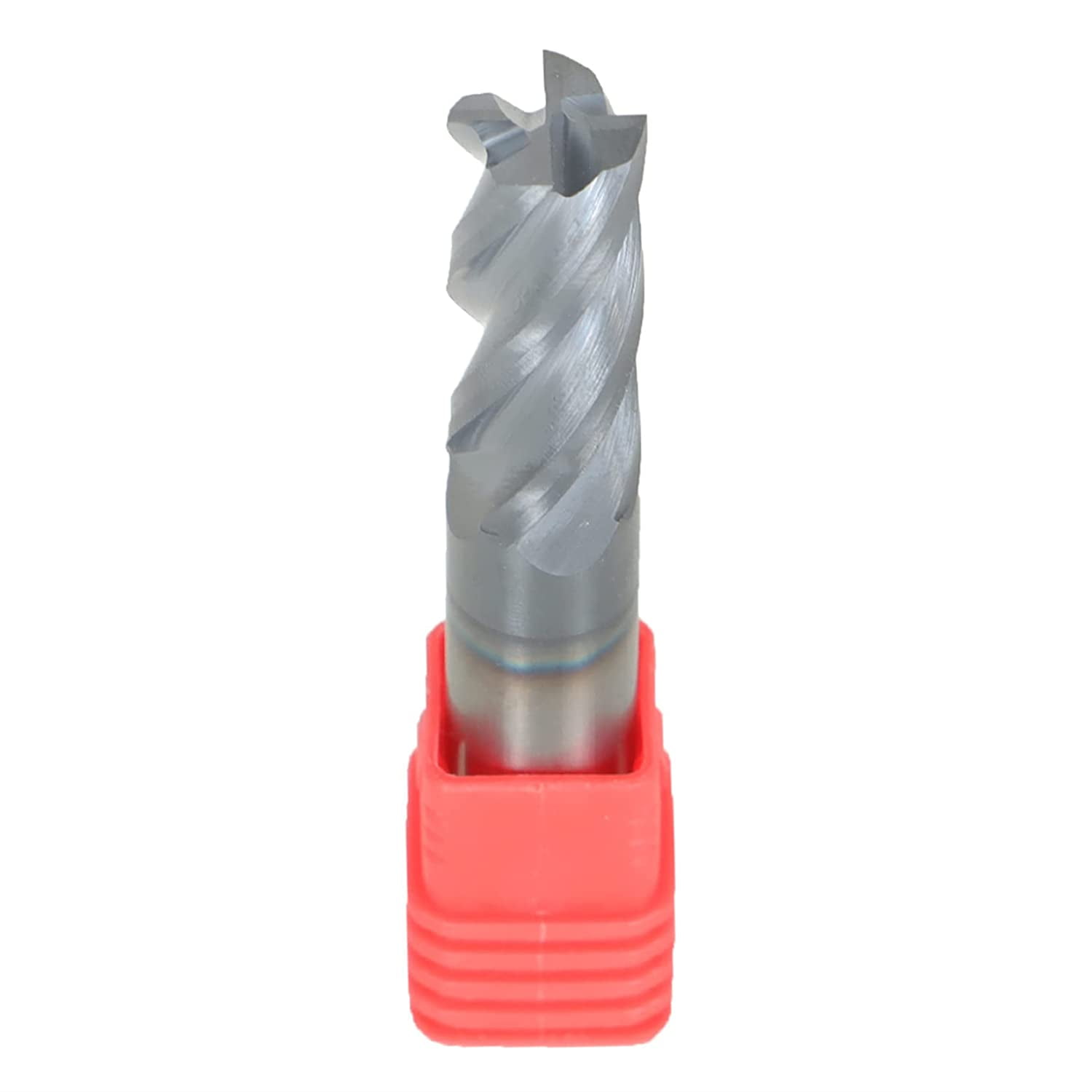 SEBLAFF 1/2 Inch Helix Carbide End Mill Tialn Coated 4 Flute 1-1/4 Inch Length of Cut Fit for Aluminum Cut Non-Ferrous Metal Upcut CNC Spiral Router Bit