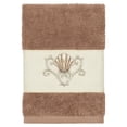 thumbnail image 1 of Linum Home Textiles Bella Embellished Turkish Cotton Washcloth, 1 of 2