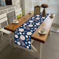 thumbnail image 3 of Linen Baseball Table Runner 71 Inches Long Baseball Table Decor Baseball Themed Birthday Party Babay Shower Decoration and Supplies for Table, 3 of 5