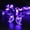 Purple, variant on Outdoor Garden Solar String Lights, 6M 30LED Solar Moon Lights Moon Fairy Lights String Lights Waterproof with 8 Mode