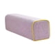 thumbnail image 3 of Almohada para reposabrazos de sofá, de espuma de alta densidad, de lino violeta, 3 of 8