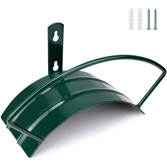 Dongyu Hose Holder forest Green 125’ Hose Reel, Durable Steel Construction