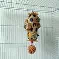 thumbnail image 4 of Juguetes Para Masticar Loros, Resistentes A Las Mordeduras, Seguros, Juguetes Para Masticar, Cesta De Bambú Tejida, Oligoelementos Atractivos Para Pájaros, 4 of 7