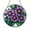 Acrylic 3.5 Inch, variant on Purple Aster Flower Stained Glass Suncatcher – Floral Window Hanging