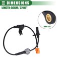 thumbnail image 4 of Unique Bargains Rear Left Right ABS Wheel Speed Sensor for Acura TL 2004-2008 Rubber No.57470SEPA01/57475SEPA01 2 Pcs, 4 of 7