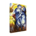 thumbnail image 3 of Trademark Fine Art "A Tower of Blue Horses, 1913" Canvas Art by Franz Marc, 3 of 5