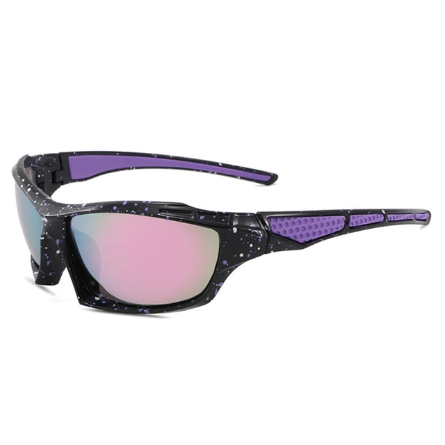 Gafas de ciclismo para exteriores, protección UV, resistentes al viento, para hombre y mujer, gafas de sol polarizadas para motocicleta y bicicleta, gafas deportivas