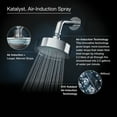 thumbnail image 2 of Kohler K-45413-G-2BZ Devonshire 1.75 gpm Single-Function Katalyst air-Induction Technology showerhead, Oil-Rubbed Bronze, 2 of 5