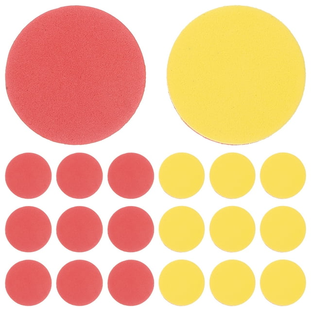 Shisuyan 100pcs EVA Math Counters Kids Educational Supplies Two Color Counter Game Props