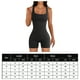 thumbnail image 2 of Mameluco Corto Body para correr, tanques de moda, monos de yoga para entrenamiento físico (negro XXL) Ygjytge para Mujer Negro T L, 2 of 8
