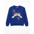 thumbnail image 4 of Strawberry Shortcake Girls' Strawberry & Friends Firework Sweatshirt, Sizes XS-L, 4 of 5