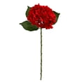 thumbnail image 2 of Apeya Artificial Flowers for Outdoors, Plastic Hydrangea Picks Fake Flowers for Garden Cemetery Porch Planters Decor, 26.77x6.3 Inch, 1 Bunch, 2 of 9
