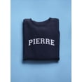 thumbnail image 3 of Pierre Text Men Sweatshirt, Male XX-Large, 3 of 4