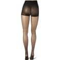 thumbnail image 4 of Hanes Women's Silk Reflections Silky Control Top Reinforced Toe Pantyhose, 6 pairs, 4 of 5