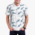thumbnail image 1 of Fotbe Cute Shark Camiseta Polo de Golf para Hombre con Estampado – Camisa Deportiva Transpirable con Cuello Abotonado-X-Large, 1 of 6
