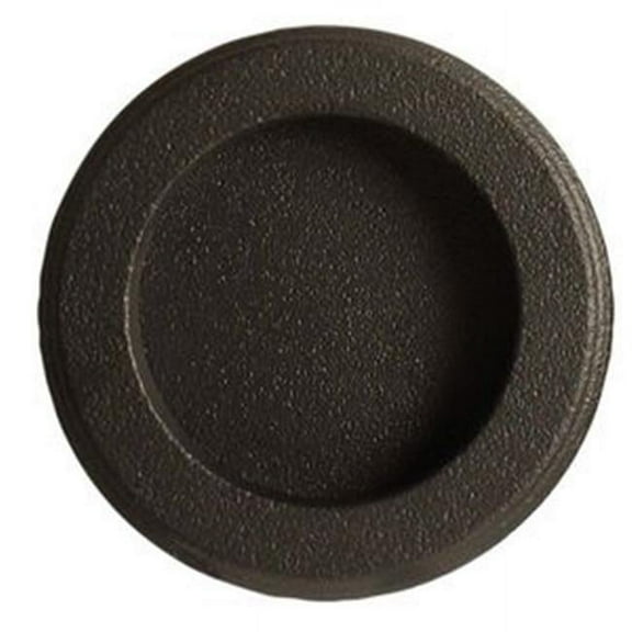 Round Flush Pull, Medium Bronze