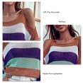 thumbnail image 4 of Knit Top Hollow fuera del hombro poliéster máquina lavable mujeres Top suéter para el verano, 4 of 5