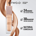 thumbnail image 2 of O.TWO.O HC004 Full Coverage Foundation – Oil-Control Waterproof Matte Vegan Liquid Makeup, Light Beige, 2 of 7