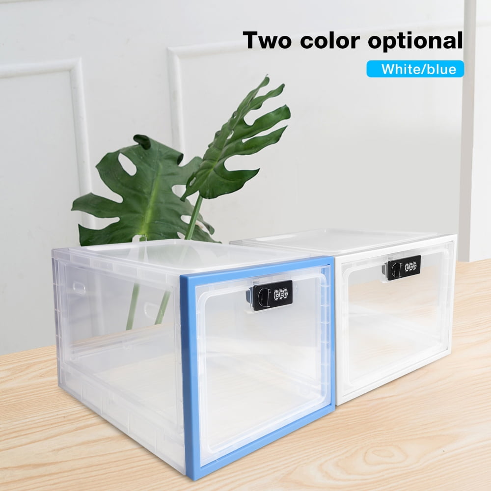 Lockable Storage Container Tablet Locked Box Lockable Storage Bins