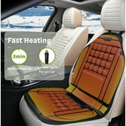 Mynt Car Seat Heater, Portable Seat Cushion 12V Universal Fit for All Vehicles