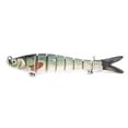 thumbnail image 2 of Cebos de pesca de plástico duro de 10 cm, 10 colores, material duradero, diseño vibrante, para pesca en agua dulce, señuelos de jigging efectivos, recuperación silenciosa, patrones variados,, 2 of 9