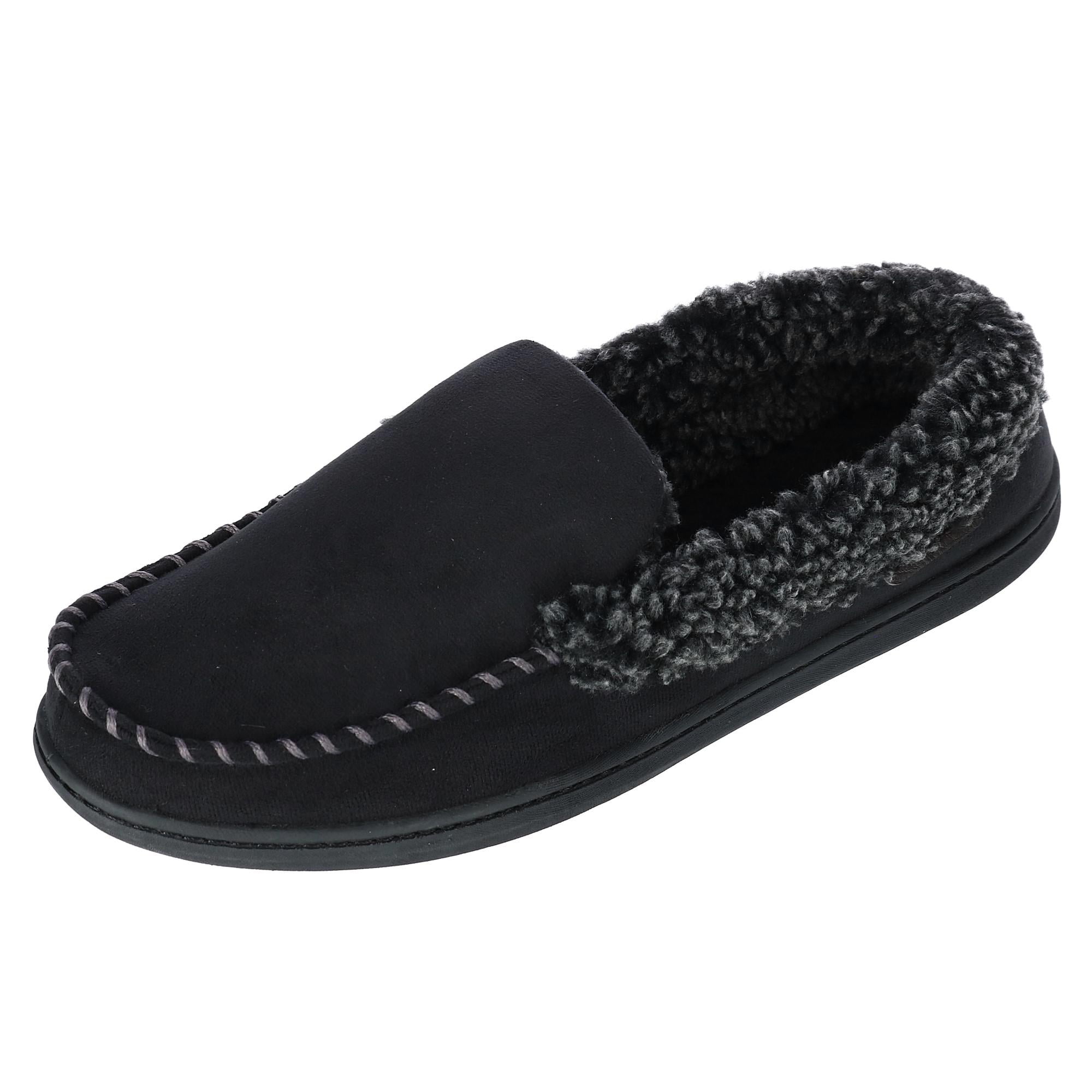 walmart mens dearfoam slippers