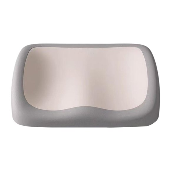 Cojín de asiento cómodo, cojín para silla de oficina, almohadilla transpirable para sentarse durante mucho tiempo Beige Gris