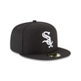 thumbnail image 3 of Gorra New Era Chicago White Sox 59Fifty Ajustada Negra, 3 of 6