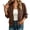 Brown, variant on Womens Bomber Jacket 2026 Casual Stand Collar Zip Up Lightweight Coats Fall Outerwear Outfits with Pockets Blue 2XL