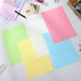 thumbnail image 2 of OULII 50Pcs Loose Leaf Notebook Paper A5 Filler Paper Blue 6-Hole Punch for Personal Use, 2 of 8