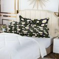 thumbnail image 7 of GZHJMY Beautiful Little Daisies Zippered Velvet Pillowcases,Super Soft and Cozy Luxury Plush Pillow Case Bed Pillow Pillowcases, 20x30 Inches Home Decor, 7 of 7