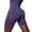 Dark Purple, variant on Kcolen Gym Shorts Women,Womens Athletic Summer Lightweight Slim Fit Workout Shorts Solid Color Biker High Waist Shorts