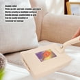 thumbnail image 2 of Carpet Debris Sweeper Brush Double Roller Handheld Dust Cleansing Brush for Bed Clothes Desktop, 2 of 6