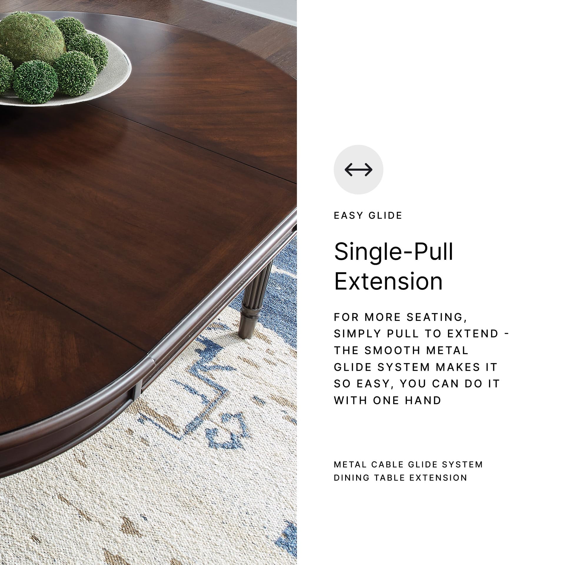 Signature Design by Ashley Lavinton Brown Dining Extension Table