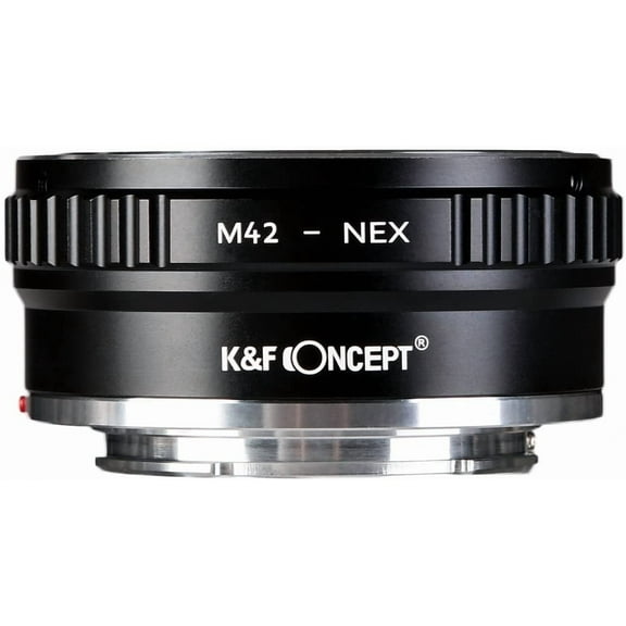 K&F Concept Lens Mount Adapter M42 to NEX â…¡ Copper Adapter