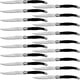 thumbnail image 1 of Cuchillo para carne VentDepot LaguioleBlack 18 pzas 23 cm Negro Acero Inoxidable, 1 of 3