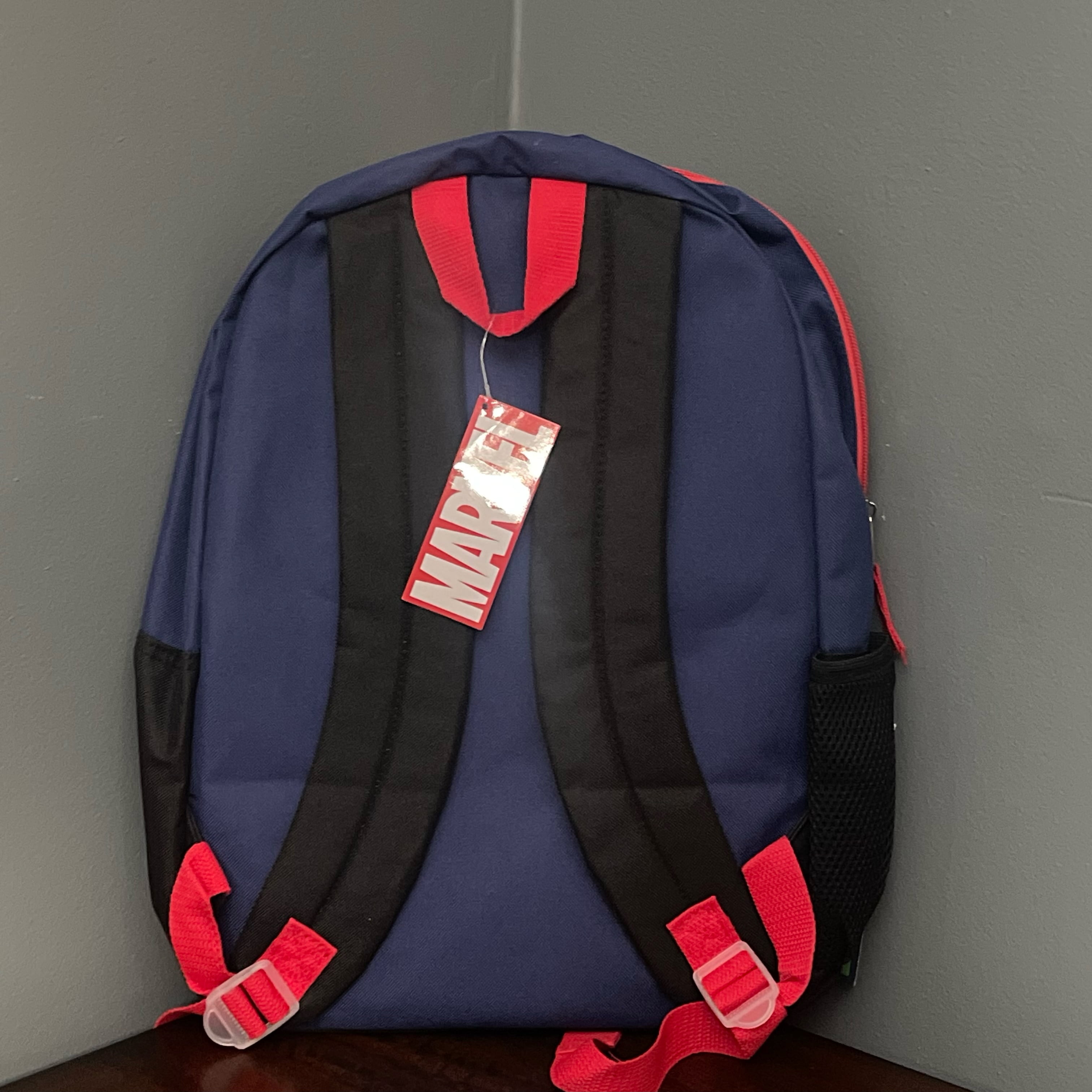 Marvel Avengers 16" Backpack With Detachable Matching Lunch Box
