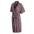 thumbnail image 2 of Richie House Kimono Robe Women's Short Sleeve Cotton Bathrobe Party Dressing Gown Sleepwear RHW2753-O-S, 2 of 3
