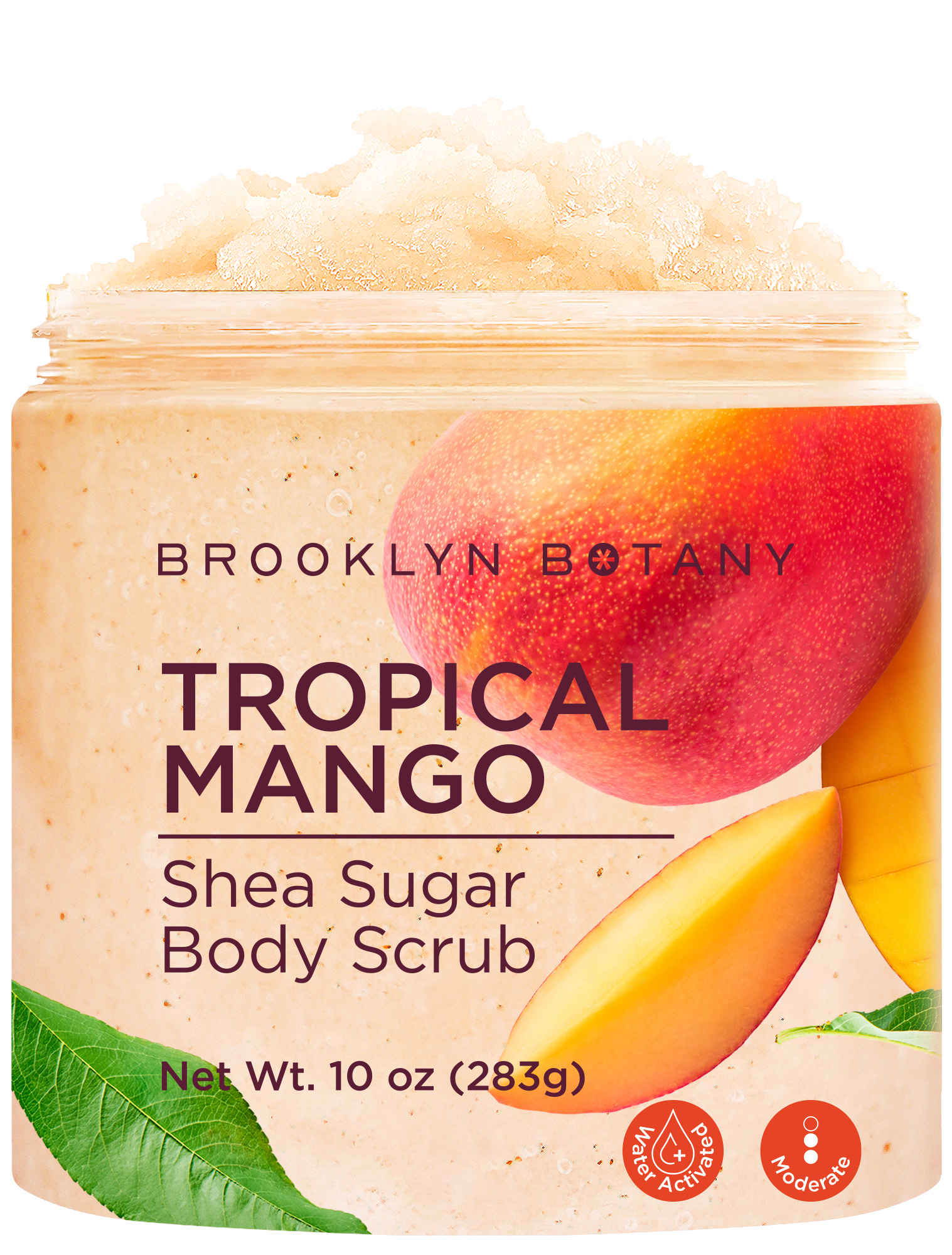 Brooklyn Botany Tropical Mango Shea Sugar Scrub, 10 oz photo 1