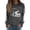 Style4-Dark Gray game day shirts women, variant on Sunday Funday Football Sweatshirts Women Casual Crewneck Game Day Sweatshirt Long Sleeve Funny Football Graphic Shirt Pullover Tops Pink L