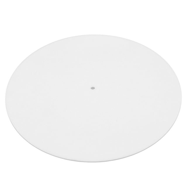 Acrylic Turntable Mat, Record Platter Slipmat Reduce Dust Noise for 12 Inch Record Player, Anti Static Turntable Pad Replacement Provides Tighter Bass