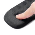 thumbnail image 2 of Reposamuñecas para ratón, soporte ergonómico para muñecas, almohadilla para muñeca de espuma viscoelástica suave, color negro Afortunado Sencillez, 2 of 5
