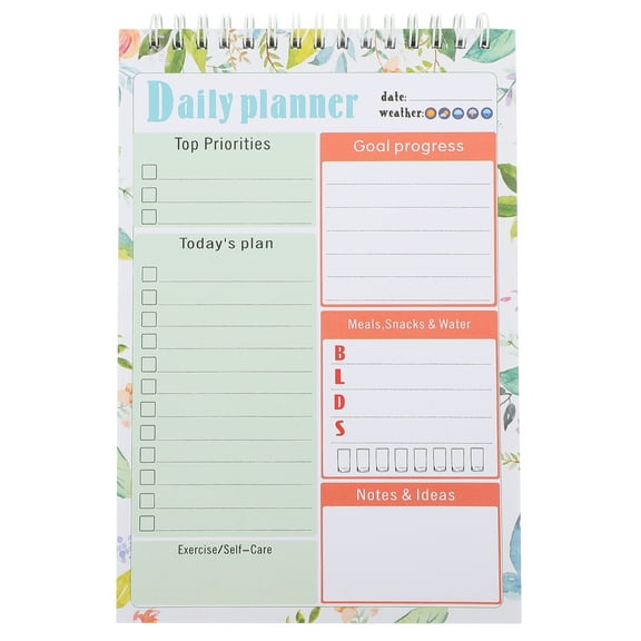 Landege Portable Undated Daily Planner Notebook for Students, Compact Memo Organizer, Reusable and Convenient Planning Notepad